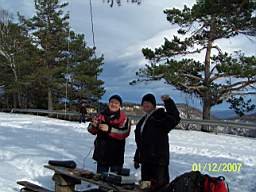 RU9QRP/6/p 30.11-02.12.2007 В Горах Кавказа, на плато
